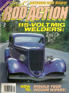 STREET ROD ACTION 1989 JULY - VACUUM WIPER MOTOR REPAIR, CUSTOM RADIATOR HOSES